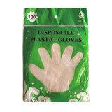 100 Pcs – Disposable Plastic Hand Gloves For Baking Home, Kitchen, Bakery, Restaurants Use