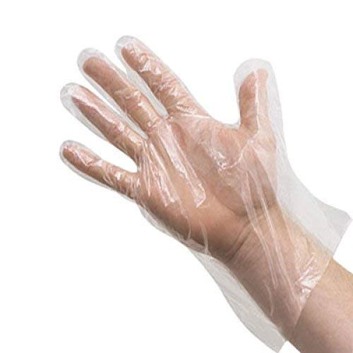 100 Pcs – Disposable Plastic Hand Gloves For Baking Home, Kitchen, Bakery, Restaurants Use