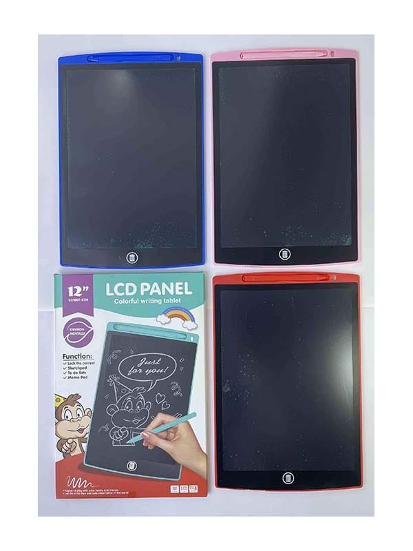 12″ Screen Size Lcd Panel Colorful Writing Tablet