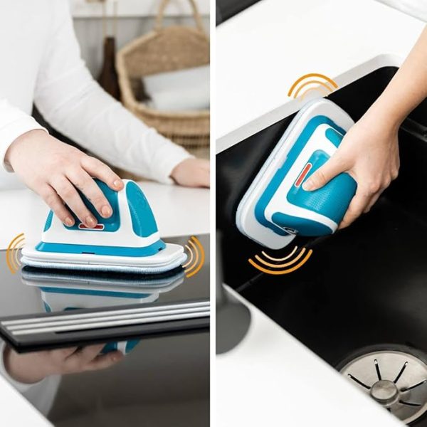 2 In 1 Mop System As Hand Scrubber & Floor Mop | Effortless Wiping, Scrubbing And Polishing