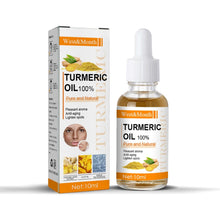 Load image into Gallery viewer, Turmeric Freckle Serum Whitening Dark Spots Organic Turmeric Oils Brighten Dark Skin Pigment Anti Aging Wrinkle Moisturizer (30ml)