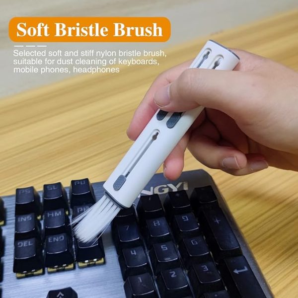 4 In 1 Multi Function Cleaning Pen For Keyboard, Mobile Phone, Camera, Earbuds, Earphones