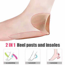 Load image into Gallery viewer, T shape high heel grip for foot support | Heel Cushion Pads T Shape Heel Sticker Tape Arch Support Insoles High Heeled Shoes Patches Foot Care Protector