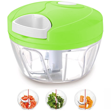 Load image into Gallery viewer, Speedy Chopper Manual Food Chopper for Vegetable Fruits Nuts Onions Chopper Hand Pull Mincer Blender Mixer Food Processor( size large )