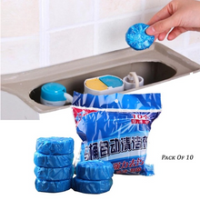 Load image into Gallery viewer, Toilet Cleaner Flush Tablets 10Pcs Best Quality