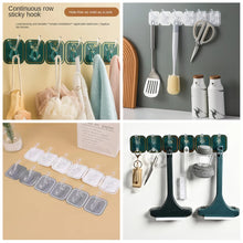 Load image into Gallery viewer, Six Rows of sticky hook Storage Holder Multipurpose (Random Color)