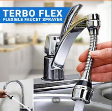 Load image into Gallery viewer, Turbo Flex 360 Flexible Faucet Sprayer