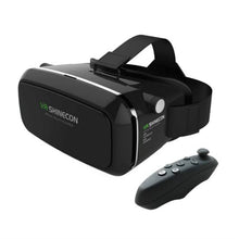 Load image into Gallery viewer, VR Box - 3D Virtual Reality Box. with remote ( black ) | Model - Vr shincorne.