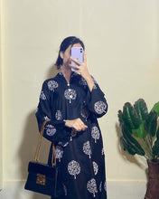 Load image into Gallery viewer, Tree print 2pc Dress Stuff: Linen  Print for girls