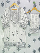 Load image into Gallery viewer, Summer Collection Linen Printed 2pc Dress Ready To Wear For Women