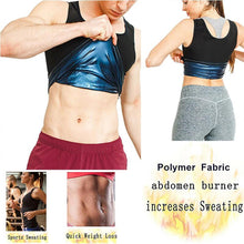 Load image into Gallery viewer, Women Sweat Shaper Weight Loss Fat Burning Trainer Slimming Tummy Control Reducing Shapewear Workout Fat Burner  (black )