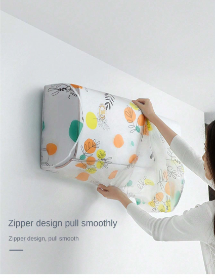 Air Conditioner Dust Cover Wall Mounted Indoor Hanging Dustproof Protective Cover 1 Ton