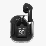 Air31 Earbuds Wireless Crystal Transparent body | Air 31 Bluetooth Ear Bud - (Without pouch)