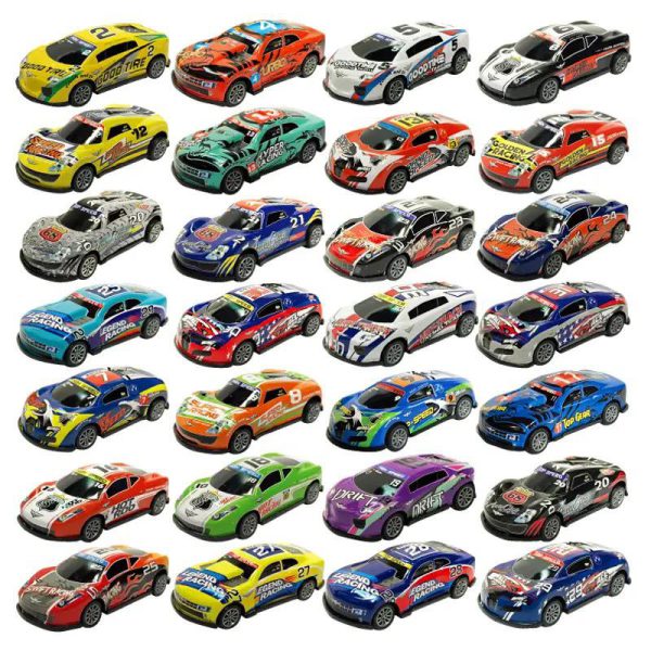 Alloy Mini Diecast Car Toy (24 Pcs Car Set Metal Body)