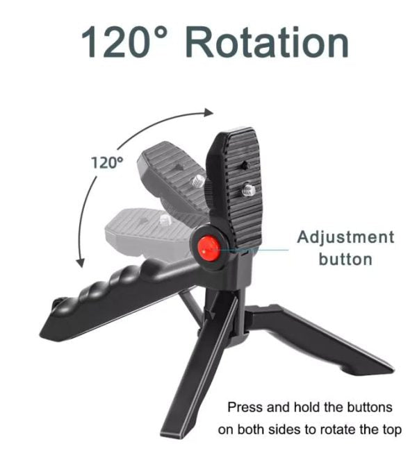 Ay-49 Video Making Kit Vlogging Tripod Triple Band Light