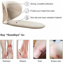 Load image into Gallery viewer, T shape high heel grip for foot support | Heel Cushion Pads T Shape Heel Sticker Tape Arch Support Insoles High Heeled Shoes Patches Foot Care Protector
