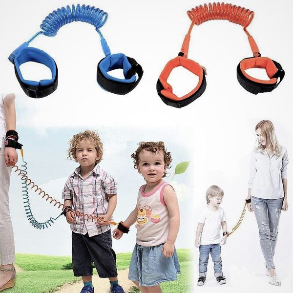 Baby Child Anti Lost Wrist Link Safety Harness Strap Rope Leash Walking Hand Belt Band Wristband For Toddlers, Kids Loss