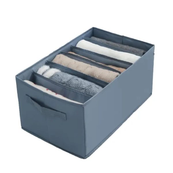 Cart Jeans Organizer 6 Grids Foldable Organize 70 Gsm