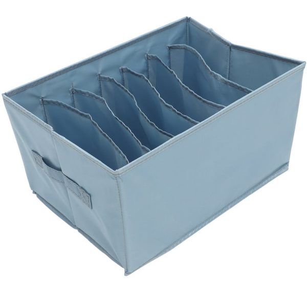 Cart Jeans Organizer 6 Grids Foldable Organize 70 Gsm