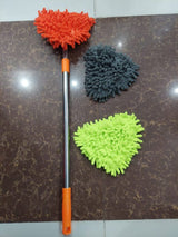 Detachable Washable Cleaning Triangle Telescopic Micro Fiber Mop & Duster