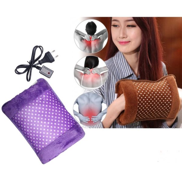 Electric Heating Pad – Heat Pouch Hot Water Bottle Bag Back Full Body Pain Relief Heating Pouch