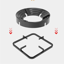 Load image into Gallery viewer, Gas Stove Non Slip Bracket 3d Windproof Hood Gas Cooker Universal Accessories Anti Skid Gas Burner Parts Cast Iron Cooktop Parts