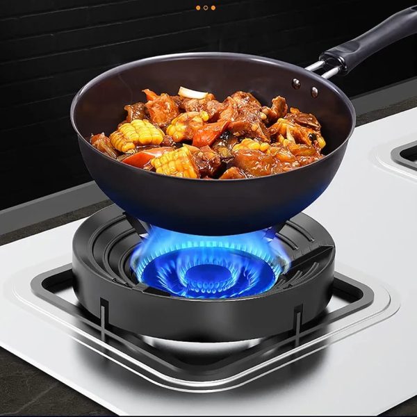 Gas Stove Non Slip Bracket 3d Windproof Hood Gas Cooker Universal Accessories Anti Skid Gas Burner Parts Cast Iron Cooktop Parts