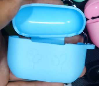 High Quality Soft Silicone Airpod Pro Case With Lock Rid