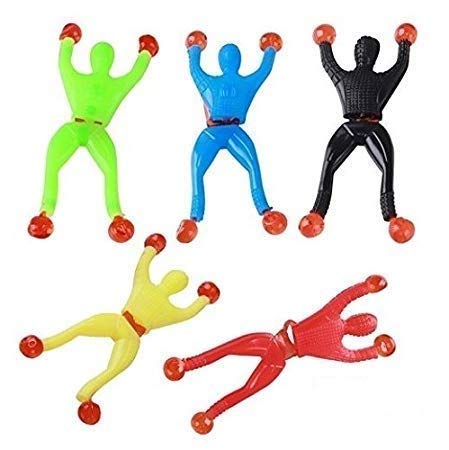 Magic Sticky Spider Men Creative Tricky Toys For Party Favor Kids 20pcs