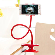 Load image into Gallery viewer, Mobile Phone Stand Holder Flexible And Power Full Grip – 360 Degree Rotating Mobile Stand Bedside Able Lazy Snake Mobile Phone Holder(random Color)