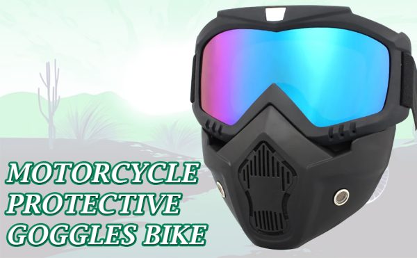 Motorcycle Protective Goggles Bike Face Mask, Off Road Goggle Mask