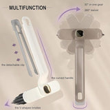 Multi-function 360 Degree Rotating Crevice Cleaning Brush, Household Hard Bristle Crevice Gap Cleaning Tool