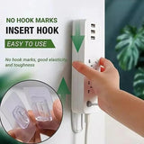 (pack Of 10 ) Double Sided Self Adhesive Wall Hooks