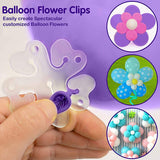 Pack Of 10pcs Balloons Clip – Flower Stand Clip Holder For Balloons – Balloons Tie Holder Birthday Wedding Party Decoration