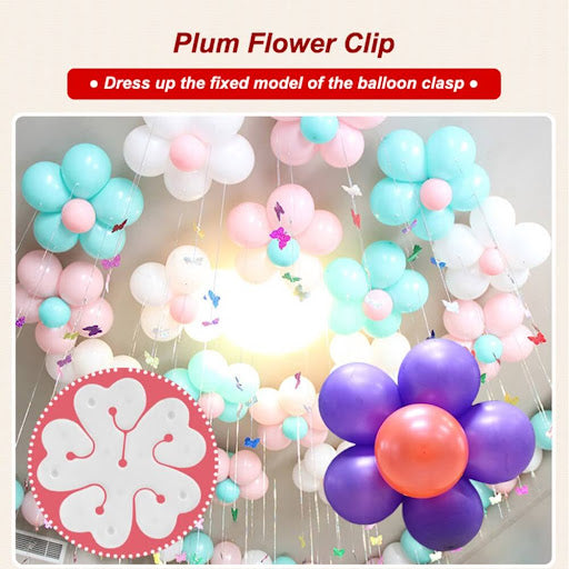 Pack Of 10pcs Balloons Clip – Flower Stand Clip Holder For Balloons – Balloons Tie Holder Birthday Wedding Party Decoration