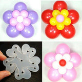 Pack Of 10pcs Balloons Clip – Flower Stand Clip Holder For Balloons – Balloons Tie Holder Birthday Wedding Party Decoration