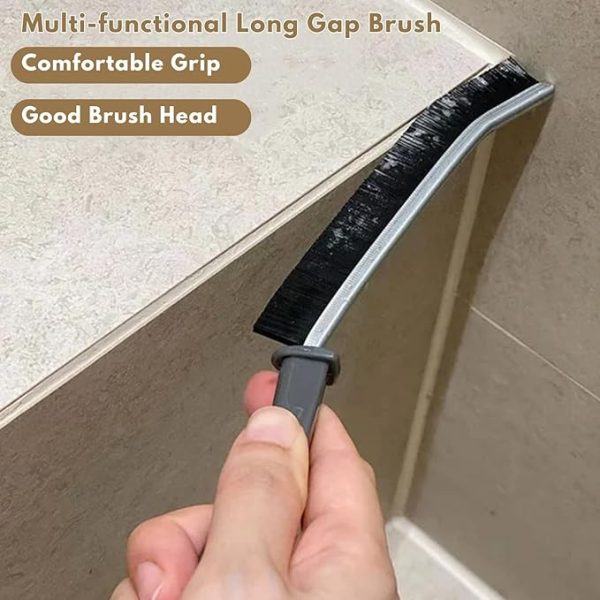 Pack Of 2 – Multi Function Gap Cleaning Brush / Cleaning Brush Hard Bristle Crevice Cleaning Brush Multifunctional Gap Cleaning Brush For Bathroom, Faucets, Kitchen Sink, Tiles, Window Groove