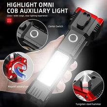Load image into Gallery viewer, Versatile High-Power LED Flashlight: Rechargeable and Multifunctional for Your Lighting Needs(1200 mh)