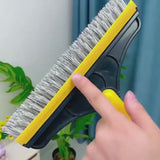 2 in 1 Floor Cleaning Brush Bathroom Tile Windows Floor Cleaning Brush with 120° Rotatable Head - Multipurpose Bathroom Floor Cleaning Brush - Floor Brush Scrubber