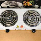 Raf Double Electric Stove 2000watt | Electric Hot Plate Stove 2000 Watt | Electric Cooker | Electric Coil Cooking Stove