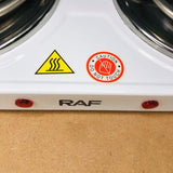 Raf Double Electric Stove 2000watt | Electric Hot Plate Stove 2000 Watt | Electric Cooker | Electric Coil Cooking Stove