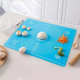 Silicone Baking Roti Mat With Measurements Heat Resistant | Non Stick Flour Rolling Mat | Baking Kneading Dough Pad