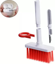 Load image into Gallery viewer, Soft Brush 5 In 1 Multi-function Cleaning Tools Kit For Keyboard Earphone Cleaner Soft High-density Brush Set