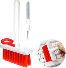 Load image into Gallery viewer, Soft Brush 5 In 1 Multi-function Cleaning Tools Kit For Keyboard Earphone Cleaner Soft High-density Brush Set