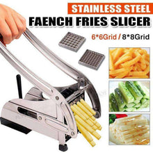 Load image into Gallery viewer, Stainless Steel French Fries Potato Cutter Double Blade High