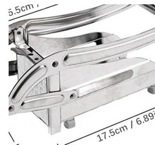Load image into Gallery viewer, Stainless Steel French Fries Potato Cutter Double Blade High