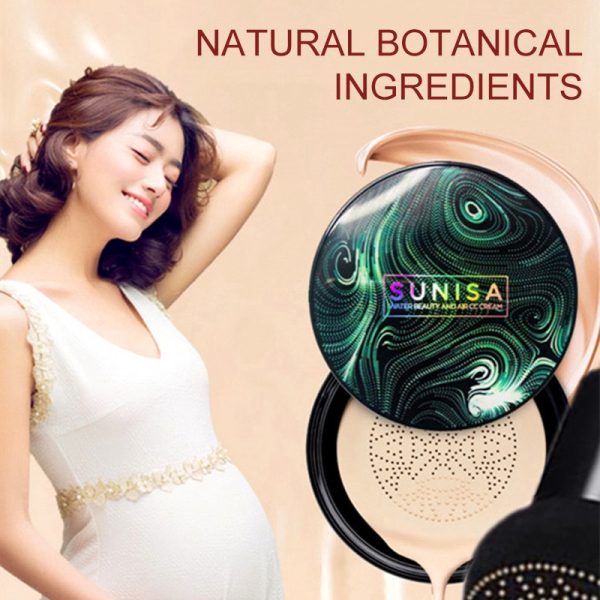 Sunisa Foundation Waterproof Mushroom Head Air Cushion Bb Cream Liquid Foundations Cc Cream