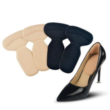 Load image into Gallery viewer, T Shape High Heel Grip For Foot Support | Heel Cushion Pads T Shape Heel Sticker Tape Arch Support Insoles High Heeled Shoes Patches Foot Care Protector
