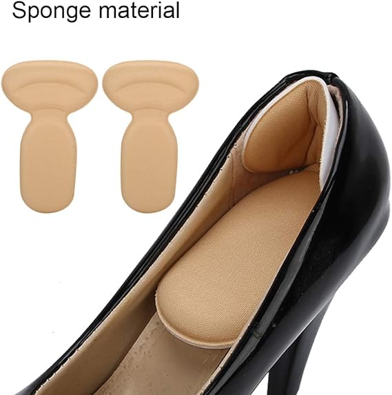 T Shape High Heel Grip For Foot Support | Heel Cushion Pads T Shape Heel Sticker Tape Arch Support Insoles High Heeled Shoes Patches Foot Care Protector