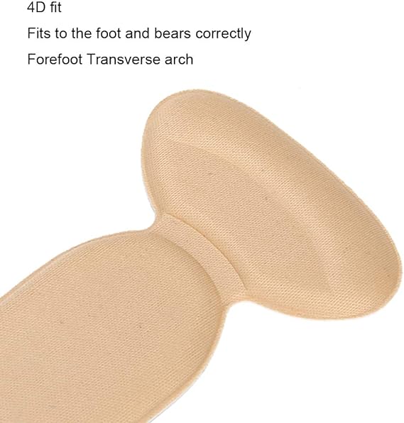 T Shape High Heel Grip For Foot Support | Heel Cushion Pads T Shape Heel Sticker Tape Arch Support Insoles High Heeled Shoes Patches Foot Care Protector